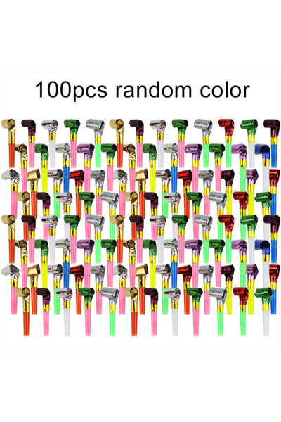 Choice5 100pcs 5~100pcs Blowing Telescopic Whistle Party Noise Generator Plas...