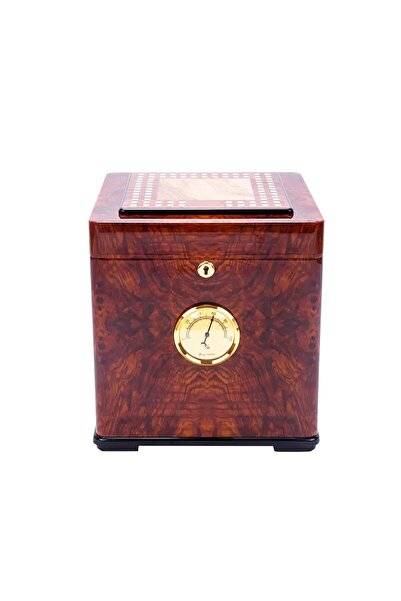 COHİBA İspanyol Sedir Humidor Puro Kutusu Ceviz 60s