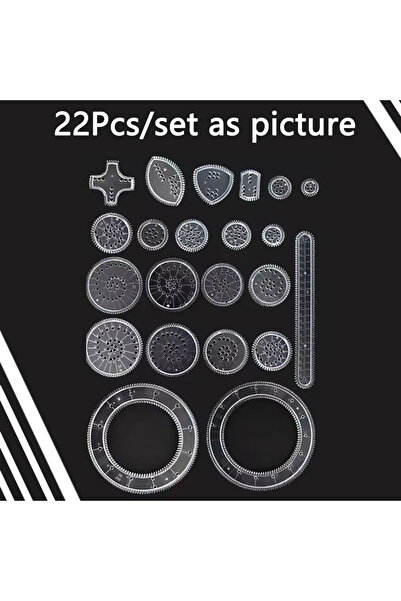 Choice 22PCS Creative Spirograph Drawing Toys Set Funny Art Crafts Gears Geom...