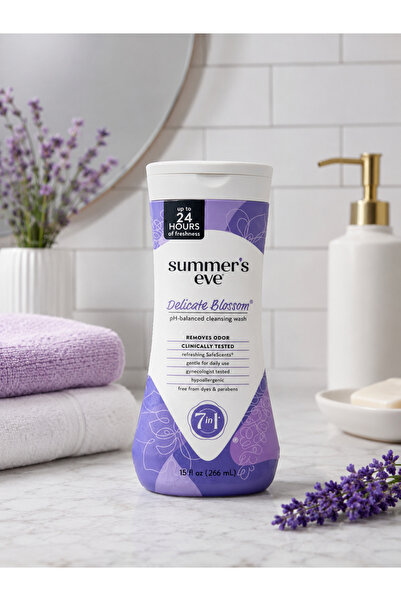 Summer's Eve غسول التنظيف بالزهور الرقيقة 266 مل
