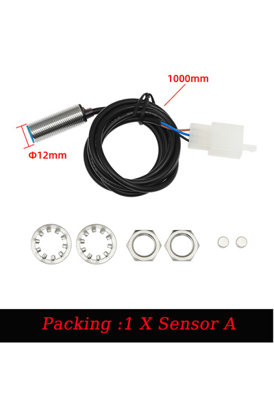 Choice1 MT0069-M040-Sensor Universal Motorcycle Meter Speedometer Digital Odo...