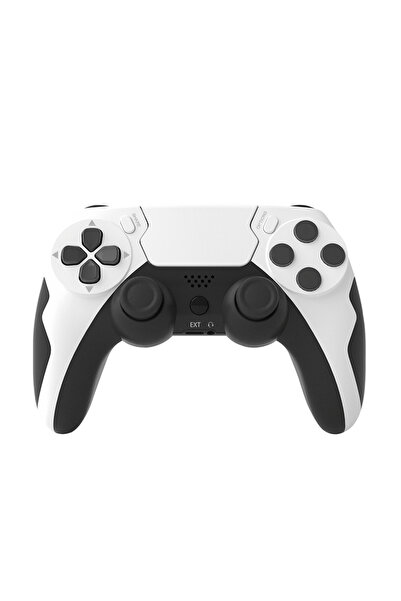 Choice1 White Black GAMINJA New Wireless Gamepad P48 with Six Axis Gyroscope ...