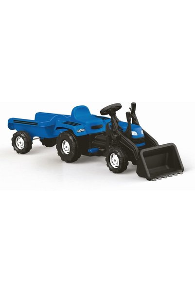 Dolu Excavator cu pedale si remorca