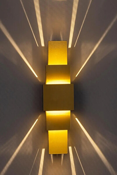 LEBIS Orbit Series Outdoor Led Sconce Lighting - Gold