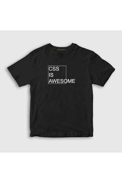 Presmono Unisex dečji crni CSS je sjajan softver za programere i inženjere T-...