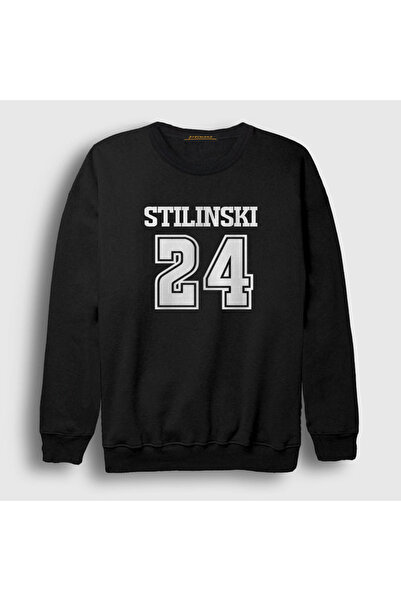 Presmono Unisex Black Stiles Stilinski TV Series Teen Wolf Sweatshirt 340997tt
