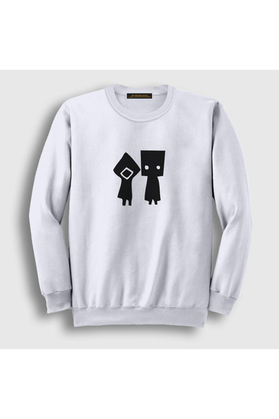 Presmono Unisex bela majica sa šest i mono Little Nightmares 160262tt