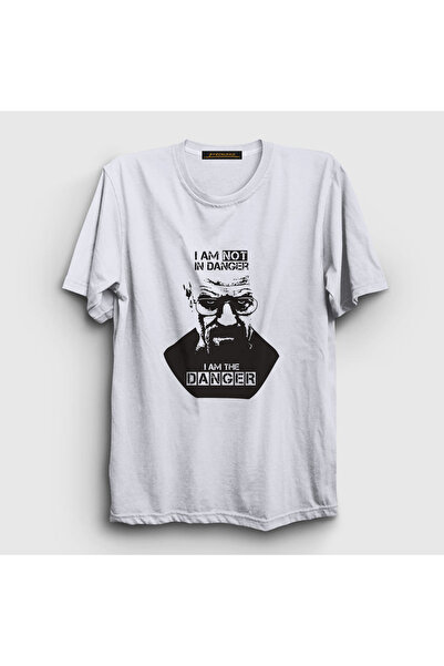 Presmono Unisex White Danger Breaking Bad T-shirt184374tt