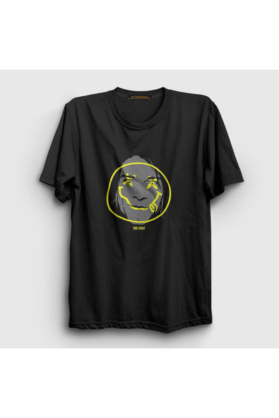 Presmono Unisex crna tinejdžerska majica Nirvana Kurt Cobain T-shirt 35967tt