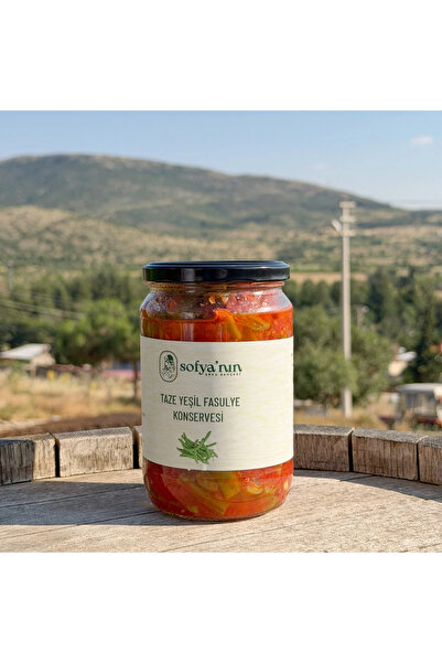 Sofyanın Arka Bahçesi Taze Yeşil Fasulye Konservesi 860gr