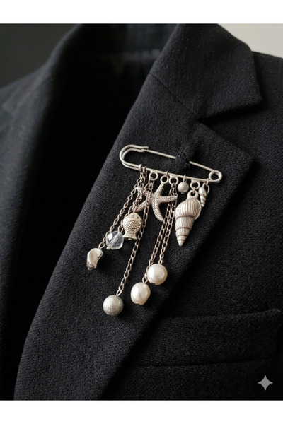 ANKA Accessories 'Denizden Gelen' Yaka İğnesi