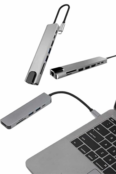 ZERO LAND محول GLDISPTM 3 في 1 من النوع C إلى HDMI (95648) USB 3.0