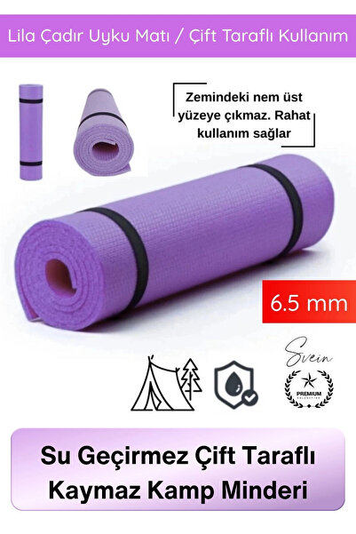 homiva #Mat Taşıma Askılı Su Geçirmez Çift Taraflı Kaymaz Kamp Minderi 6.5mm ...