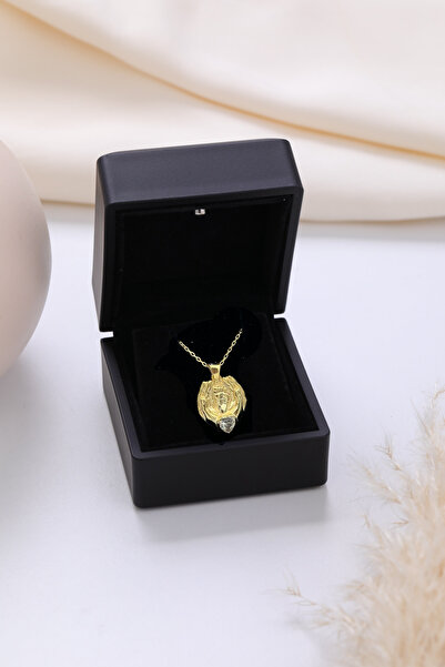 LOTUS JW Işıklı Kutulu 925 Ayar Gümüş Sonsuz Bağ Anne Bebek Kolye - Anneler G...