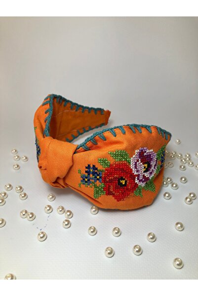LiewensStyle Hand-Embroidered Bohemia Crown with Canvas Embroidery