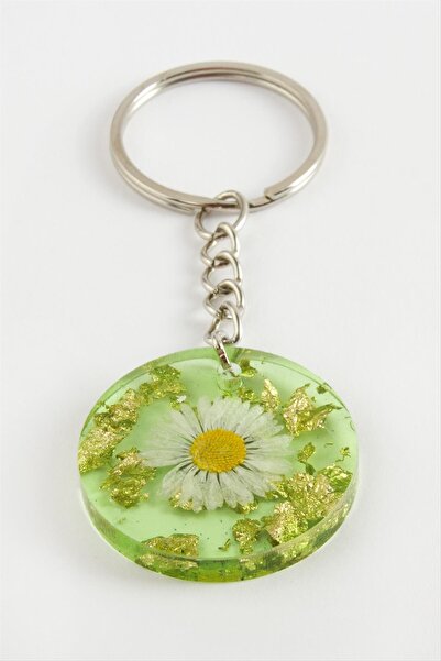 ZERO LAND Gldisptm Daisy (104824) Epoxy Keychain-Green