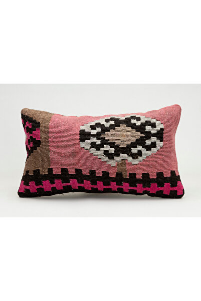 Kilim Whole Sale غطاء وسادة عتيق مصنوع يدويًا من الكليم والصوف، مقاس 30x50 سم