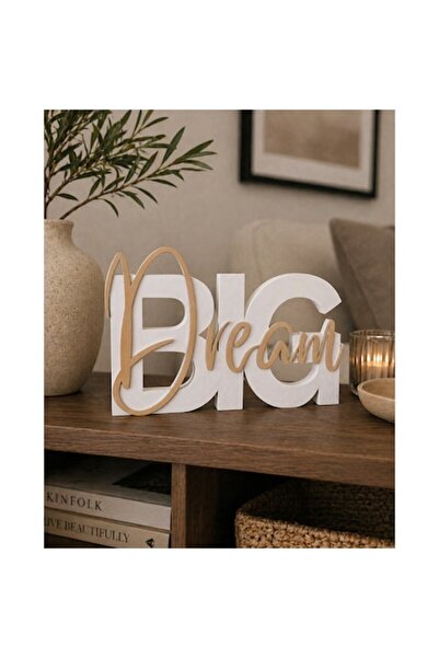 OEM Minimalist decoration "Dream big", symbolic inspirational gift for friend...