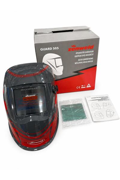 Zenweld Guard 505 Dijital Otomatik Kararan Kaynak Baş Maskesi