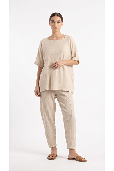 Şeker Portakalım Muslin Pants Blouse Set