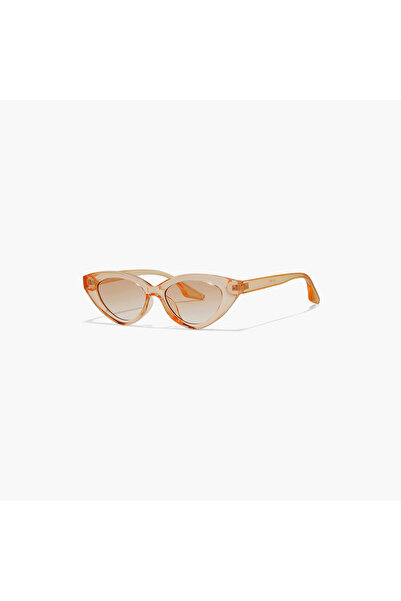 BlackOut Women Orange Lens 51 mm Cat Eye Sunglasses | BLA-000256-0808