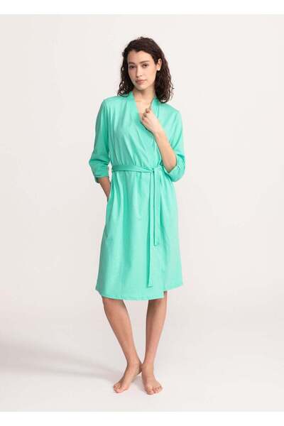 Soft&Seven by SOFIAMAN Σίντι Βαμβακερή Γυναικεία Ρόμπα