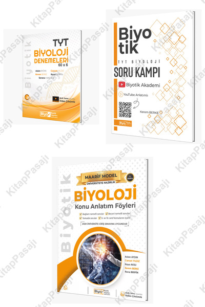Biyotik Yayınları Üniversiteye Hazırlık 1. Aşama TYT Maarif Model Konu Anlatı...