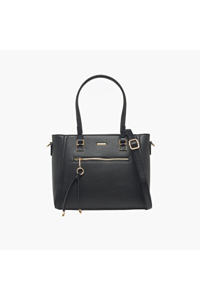 Adore Textured Tote Bag with Detachable Strap