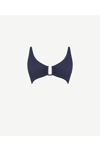 Yargıcı U Yaka Bikini Üst