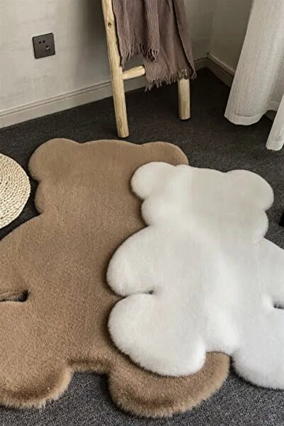 SULTAN HALI Vizon Ayıcık Şekilli Peluş Halı