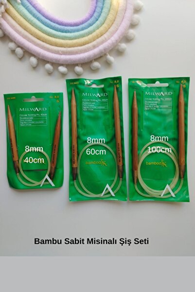 Milward Bambu Sabit Misinalı Şiş Seti
