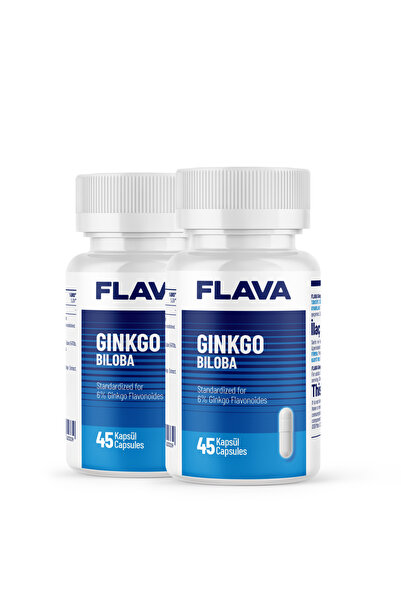 FLAVA Ginkgo Biloba - 1 KUTU x 2 Adet