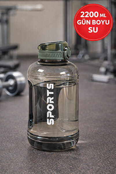 Saule Yeşil Damacana Suluk Matara 2,2 Litre