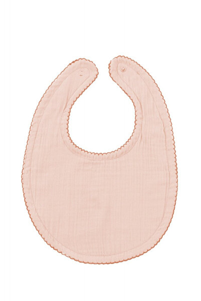 Babyjem Baveta din muselina, BabyJem, 23x32 cm (Culoare: Somon)