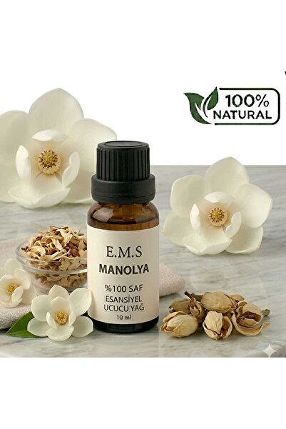 E.M.S AVM %100 SAF AROMATERAPİ MANOLYA ESANSİYEL UÇUCU YAĞI 10 ML.