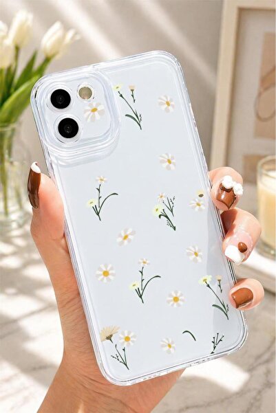 3GEN CASE Samsung Galaxy A03 Uyumlu Lüx Desenli Şeffaf Silikon Kılıf