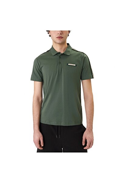 EA7 7M001477AF10375-U7260 Train Logo Series M Erkek Polo Tişört