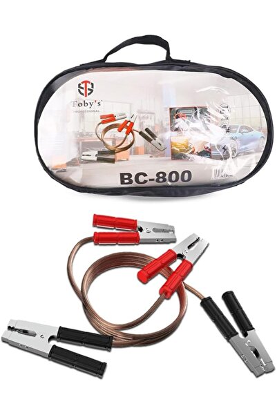 Generic Heavy-Duty Booster Jumper Cable for Car, 800A, 2.5m Length, Emergency...