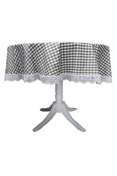 Casa Bucuriei Round Tablecloth, 160 cm, Casa Bucuriei, Romantic Model, Beige,...