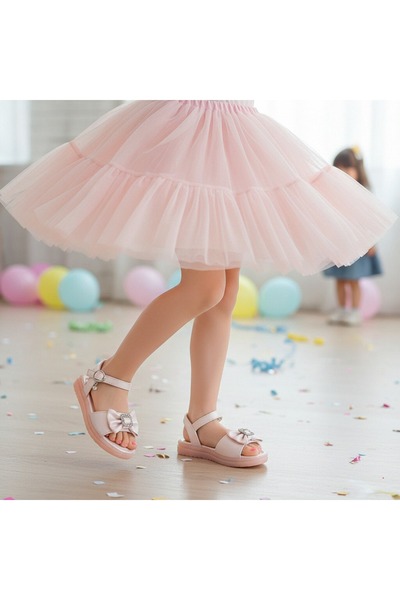 OEM Ελαφριά και διαπνέοντα καλοκαιρινά σανδάλια για κορίτσια, με διακοσμητικέ...