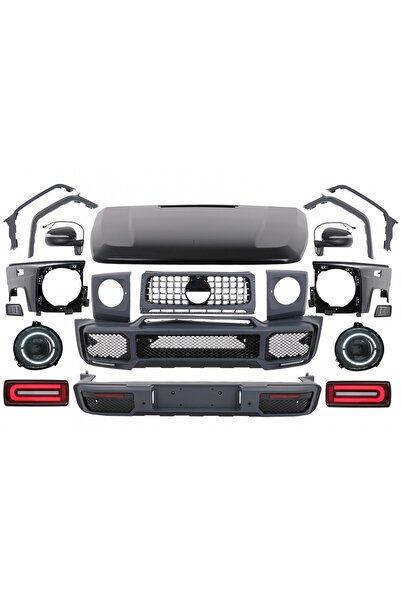 Angels Auto Pachet Exterior compatibil cu Mercedes W463 G-Class (2008-2017) C...