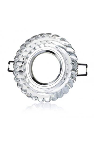 Cata 3 Adet CT 6600 Gardenya Led Efektli Dekoratif Cam Spot Kasası GU10 Duy 3...