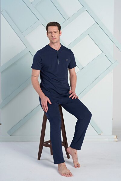 Over Sleep by Poleren Over Sleep 2352 Erkek Pijama Takım