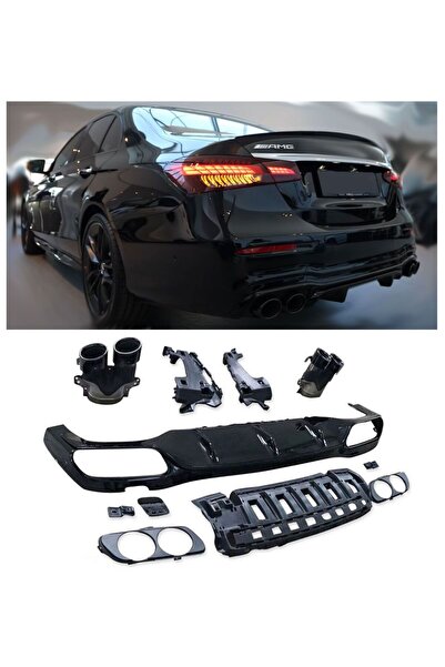 Angels Auto Difuzor Bara Spate compatibil cu Mercedes W213 Facelift 2020+ E53...