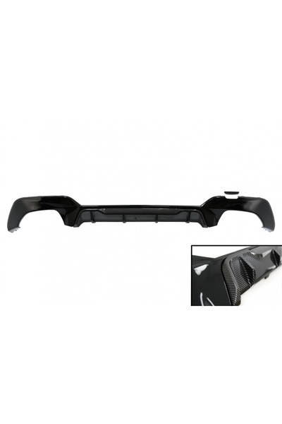 Angels Auto Difuzor Bara Spate compatibil cu BMW G20 G28 G21 2019+ M340i M Lo...