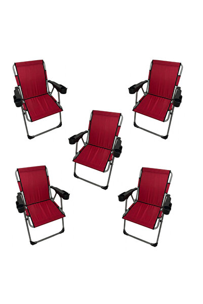 metallica home Metallica Concept Konfor 5 Adet Kamp Sandalyesi Katlanır Barda...