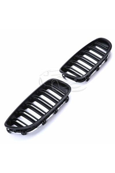 Angels Auto Grile Duble Sport compatibile cu BMW Seria 5 F10 F11 Negru Mat