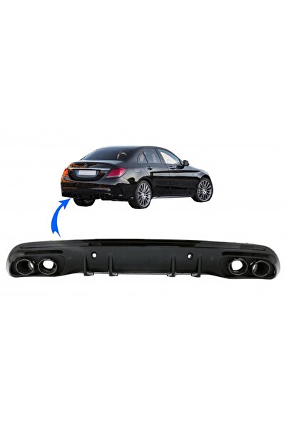 Angels Auto Difuzor compatibil cu Mercedes C-Class W205 S205 2014+C43 Design ...