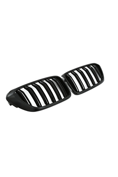 Angels Auto Grila Dubla Sport compatibila cu BMW Seria 6 G32 Negru Lucios