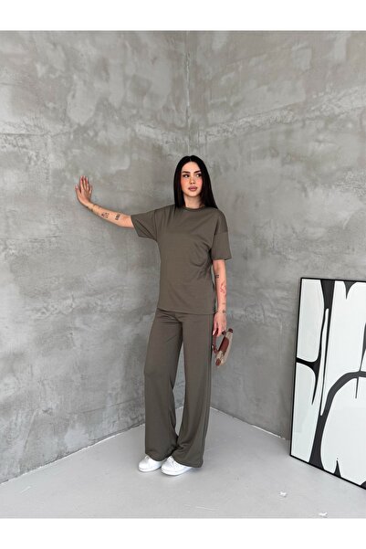 fiolin Σετ Φόρμας Modal Kumal με Κοντό Μανίκι Basic